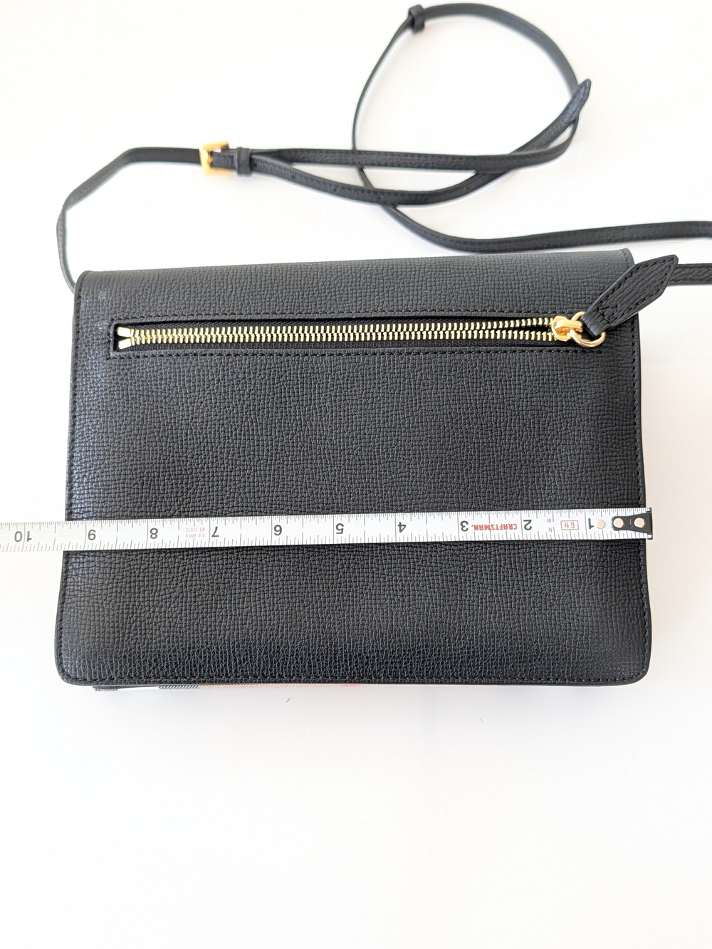 Burberry Black House Check Macken Small Shoulder Bag - Picture 7 of 9
